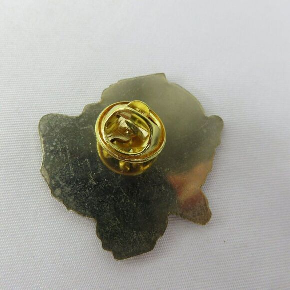 Vintage Six Flags Texas Giant Pin Button Pinback Wooden Roller Coaster 1990s - Picture 2 of 5